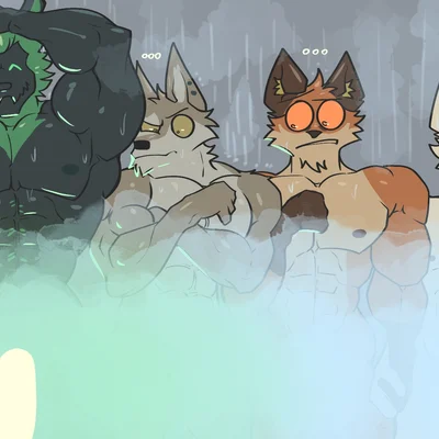 cerberus (fortnite), fennix (fortnite), volpez (fortnite) (epic games, fortnite) created by pinumontbalou