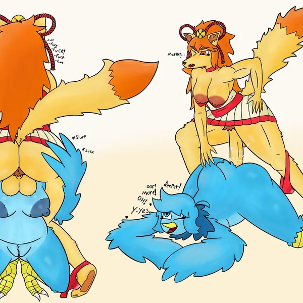 ceroba ketsukane, martlet (undertale yellow) (undertale, undertale (series)) created by car man