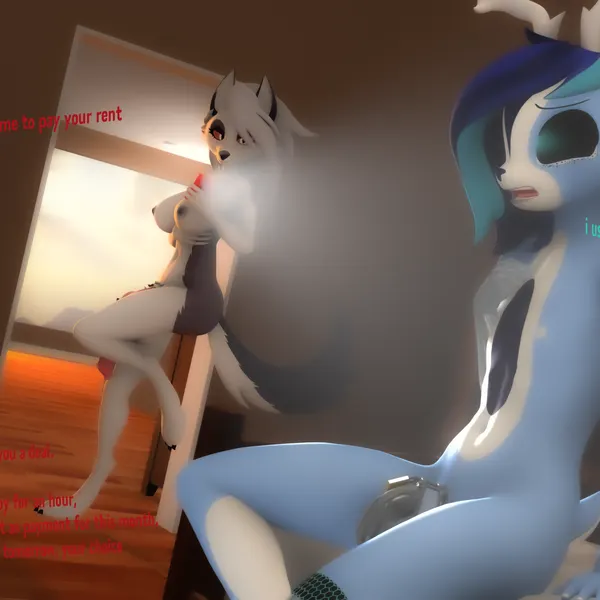 chal horn, loona (helluva boss) (hasbro, hellaverse) created by elisasharky (artist)