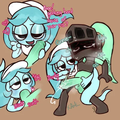 connie (dandy's world), soulvester (dandy's world) (blushcrunch studio, dandy's world) created by kahl (artist)