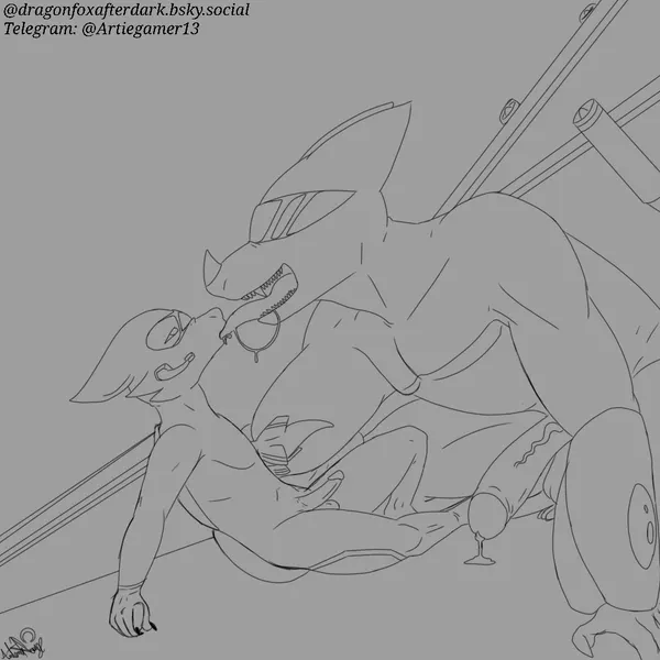 created by fledgedragonfox