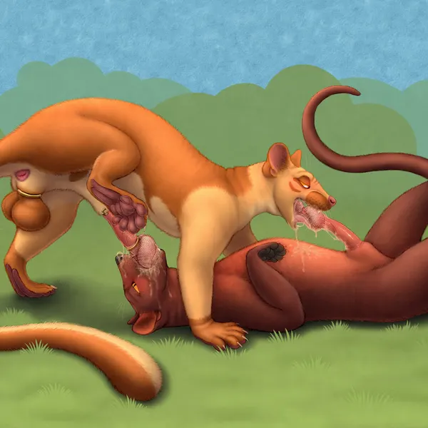 cryptofossa (freakyfossa), deki created by cloudweaver (artist)