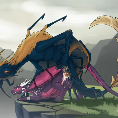 cynder (activision, european mythology) created by dreyk-daro