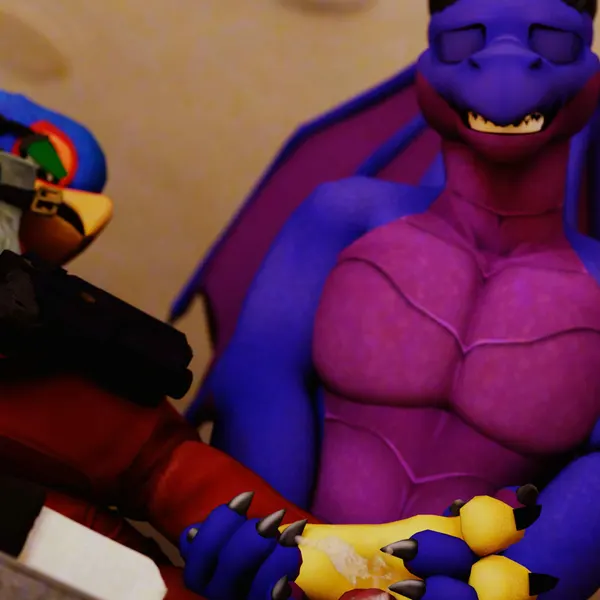cyprian (foxmccloud278), falco lombardi (mythology, nintendo) created by rookieanimator210
