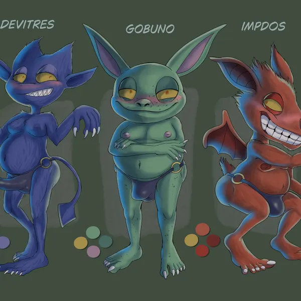 devitres (zyasixpear), gobuno (zyasixpear), impdos (zyasixpear) created by zyasixpear