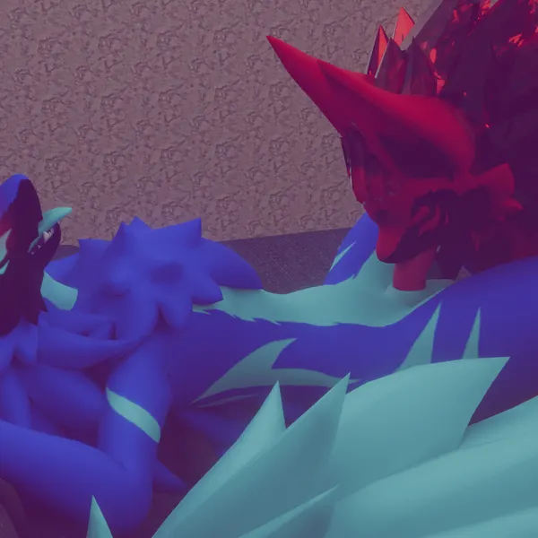 diamond (diamondprotogen), ruby (diamondprotogen) created by diamondprotogen
