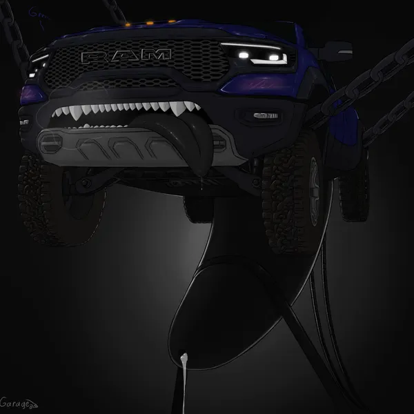 dodge (brand), dodge ram created by thedarkgarage