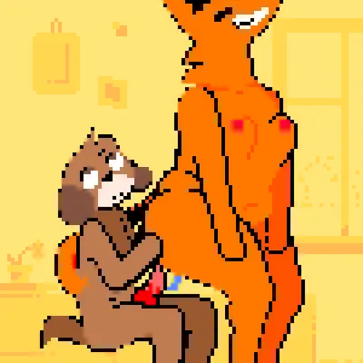 dog boy (mevka), fox girl (mevka) created by mevka