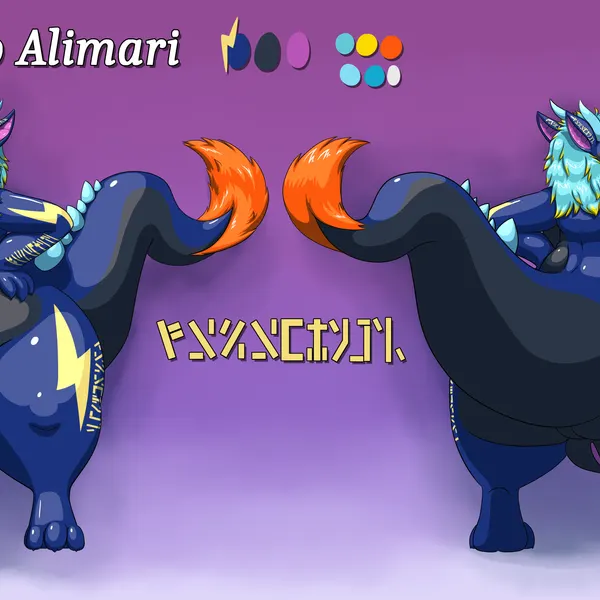 draco alimari (european mythology, mythology) created by firolina