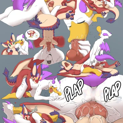 drake (an dork), smolder (lol) (league of legends, mythology) created by miau