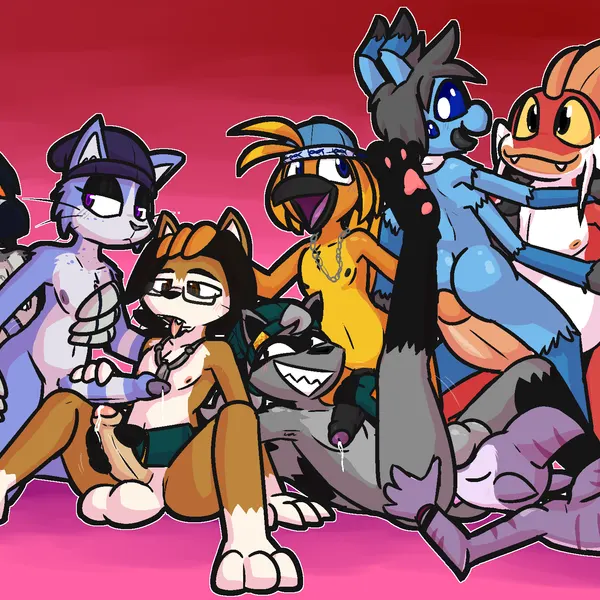 dural (felino), orion (tricktrashing), peter (felino) created by ultilix