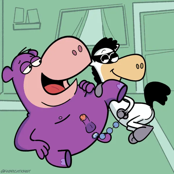 el kabong, peter potamus (jellystone (hbo max)) created by fabricationist