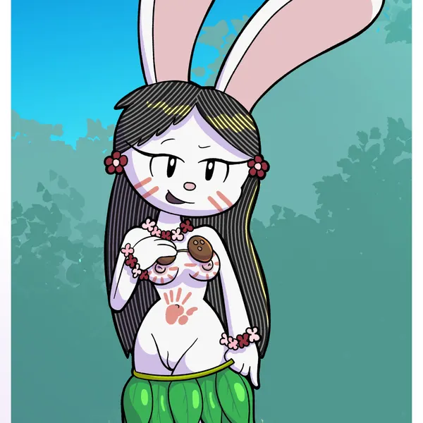 elinor rabbit (elinor wonders why, pbs) created by mr harinezumi