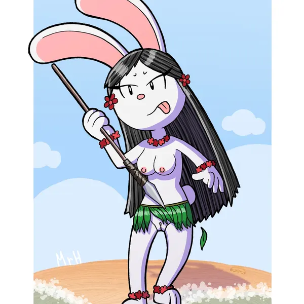 elinor rabbit (elinor wonders why, pbs) created by mr harinezumi