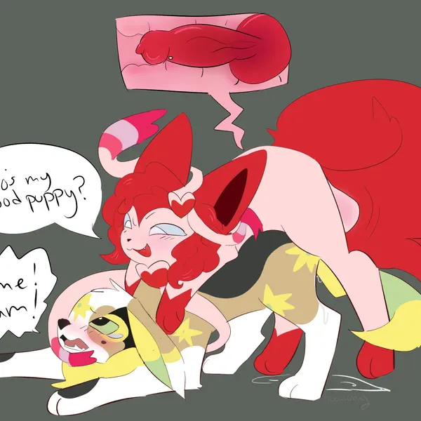 fan character (nintendo, pokemon) created by bloowolfy