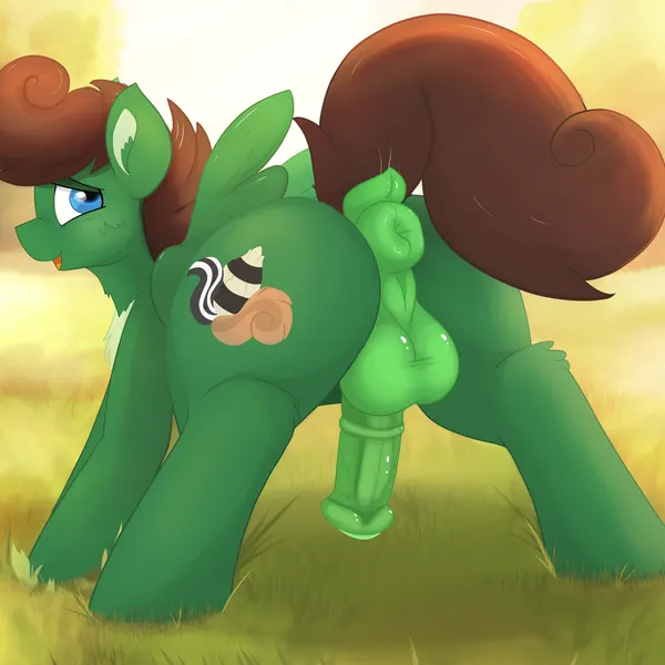 fan character, pine thunderoak (hasbro, my little pony) created by not texmex