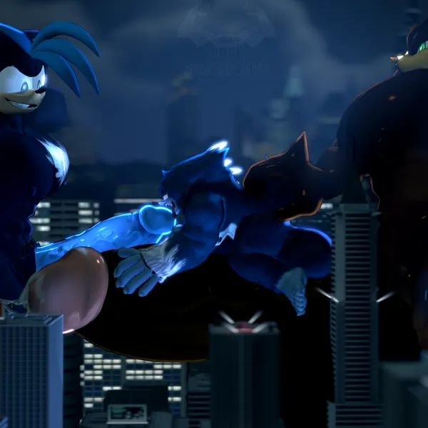fan character, sonic the hedgehog, sonic the werehog (sega, sonic the hedgehog (series)) created by angelic endowment