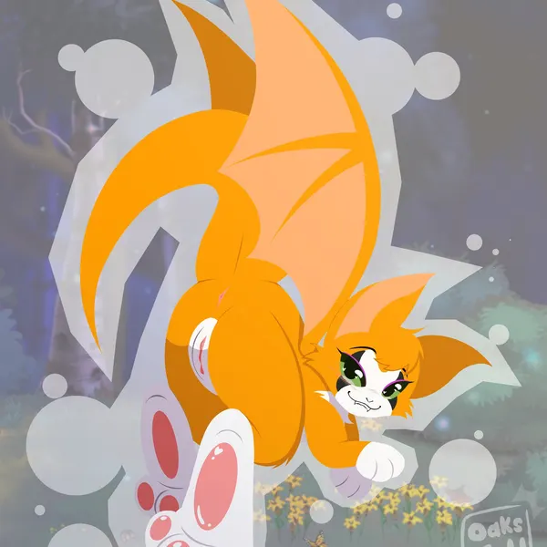 fidget (elysian tail) (dust: an elysian tail) created by 11oaksfall11