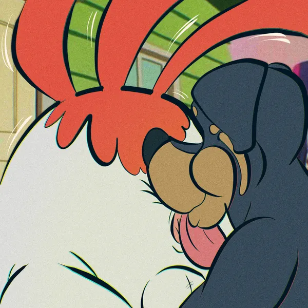 foghorn leghorn, gunner rotthbauer (looney tunes, warner brothers) created by joesanchez