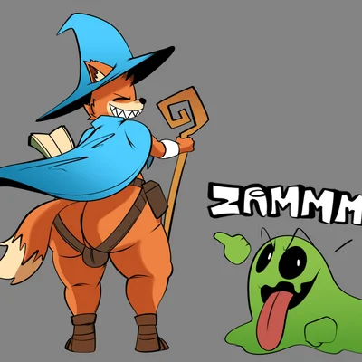 fox (megabonk) (megabonk) created by completedlemon