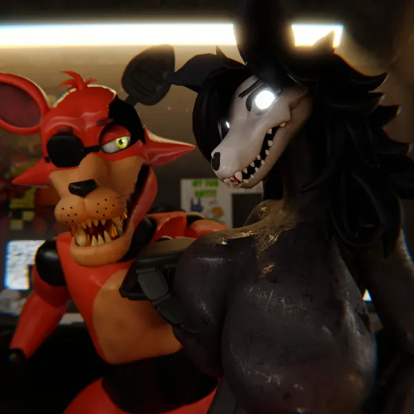 foxy (fnaf), scp-1471-a, scp-1471-a (da.nilkaz) (five nights at freddy's, five nights at freddy's 2) created by tenshi ai