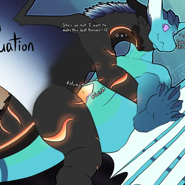 frosti (frostidragon), pepper (howling comet) (mythology) created by frostidragon