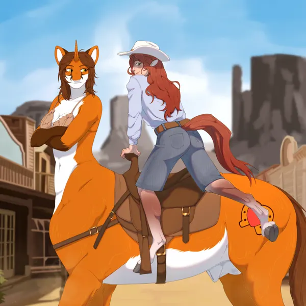 heather hart, julia (werefox) (mythology) created by cenlin