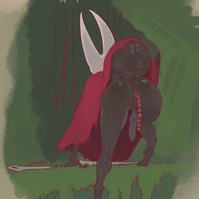 hornet (hollow knight) (hollow knight: silksong, hollow knight (franchise)) created by santafire