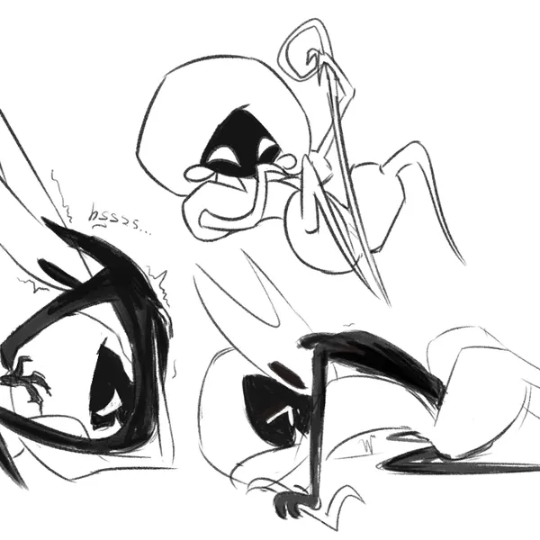 hornet (hollow knight), lace (hollow knight: silksong) (hollow knight: silksong, hollow knight (franchise)) created by objectfucker