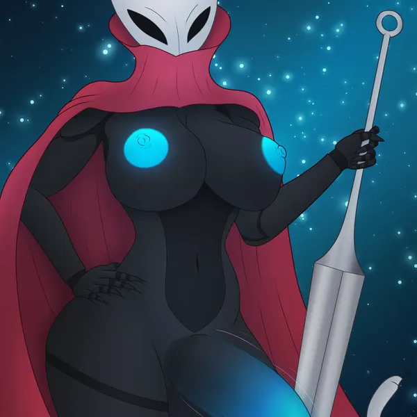 hornet (hollow knight), the knight (hollow knight) (hollow knight (franchise), team cherry) created by varium