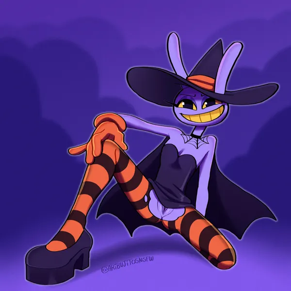 jax (tadc) (glitch productions, halloween) created by ari dibujitos