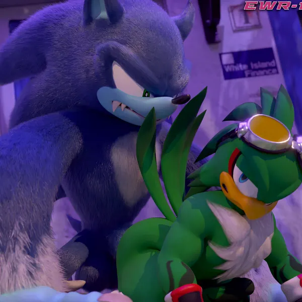 jet the hawk, sonic the hedgehog, sonic the werehog (sega, sonic riders) created by ewr 115