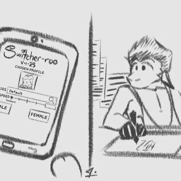 jhon (jhon's story), zandriel (storytale) (switcher-roo) created by valken holmes