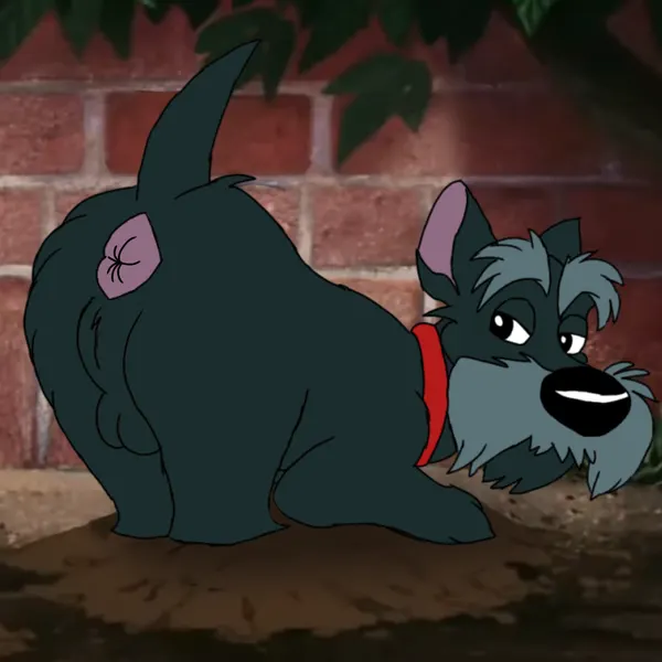 jock (lady and the tramp) (disney, lady and the tramp) created by unclejock