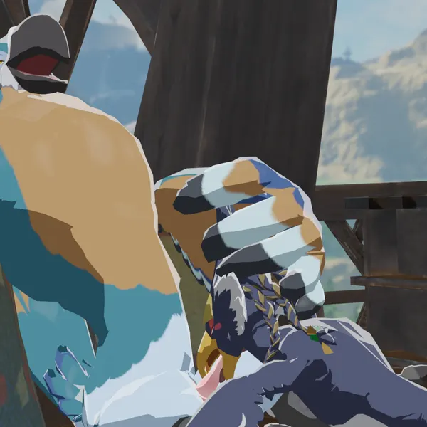 kass (tloz), revali (breath of the wild, nintendo) created by furryfamine20