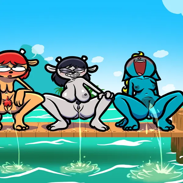 katy kat, lammy lamb, rammy lamb (parappa the rapper, sony corporation) created by theenfman, thepnfman