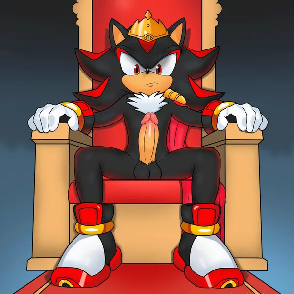 king shadow, shadow the hedgehog (archie comics, light mobius) created by brokenbone
