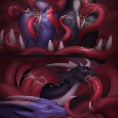 kinktober 2025, mythology created by ztalex