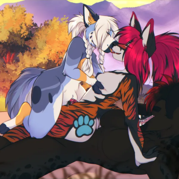 kira kathell, psychofuchs created by shyryp