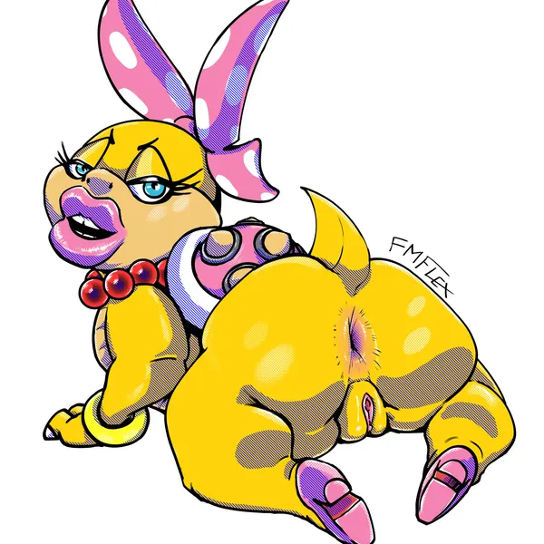 koopaling, wendy o. koopa (mario bros, nintendo) created by fapmasterflex