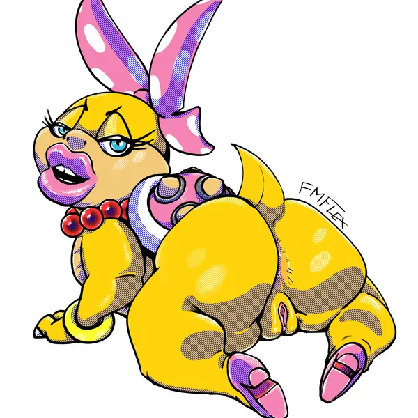 koopaling, wendy o. koopa (mario bros, nintendo) created by fapmasterflex
