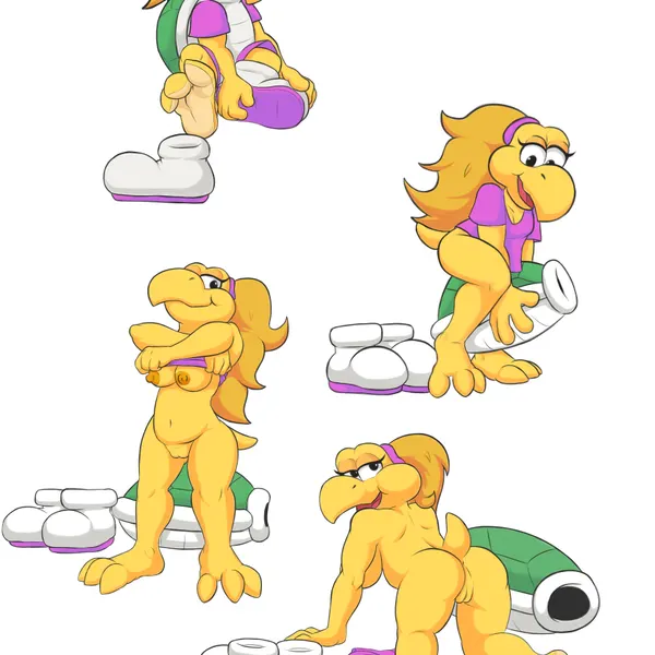 koopie koo (mario bros, nintendo) created by daison the fox