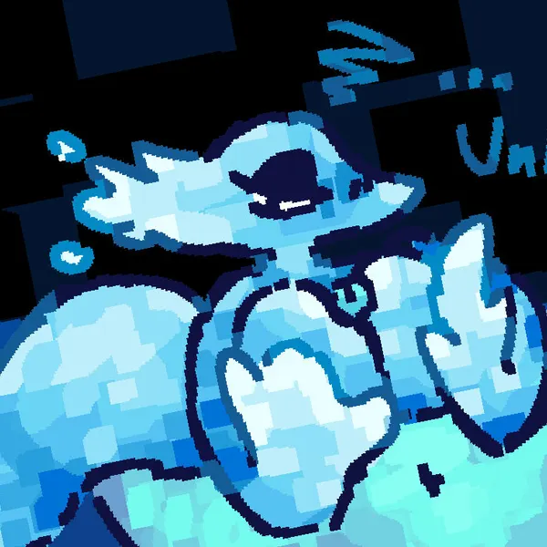 kris dreemurr, miss mizzle (deltarune, undertale (series)) created by scaliescum