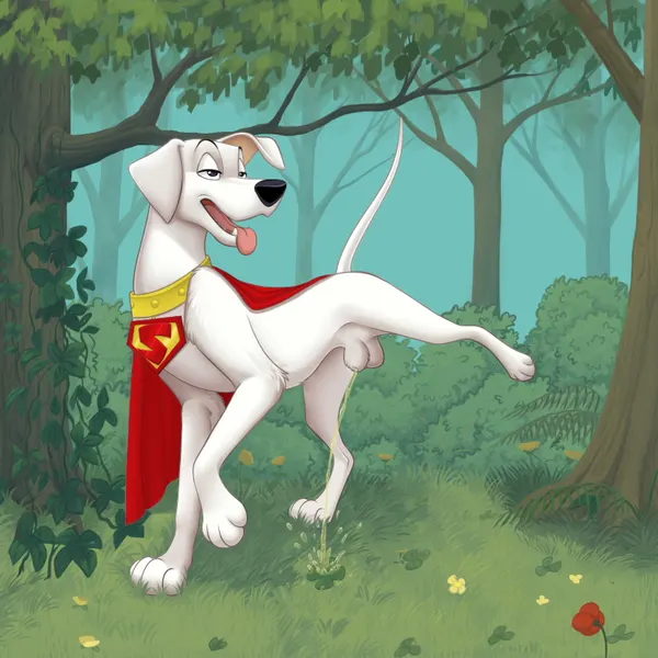 krypto (dc comics, krypto the superdog) created by dishka