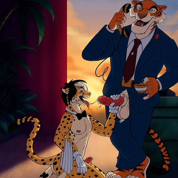 kyyanno, shere khan (disney, talespin) created by guerillasquirrel