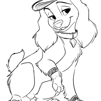 lady (lady and the tramp) (disney, lady and the tramp) created by smitty g