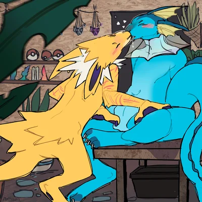 lazyzim (mothaala), vodka (mothaala) (nintendo, pokemon) created by mothaala