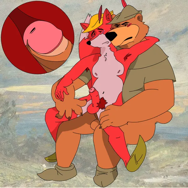 little john, robin hood (disney, robin hood (disney)) created by mandarinaks
