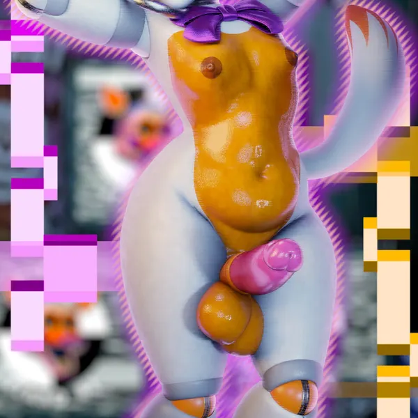lolbit (fnaf) (five nights at freddy's, five nights at freddy's world) created by jordevoir (artist)