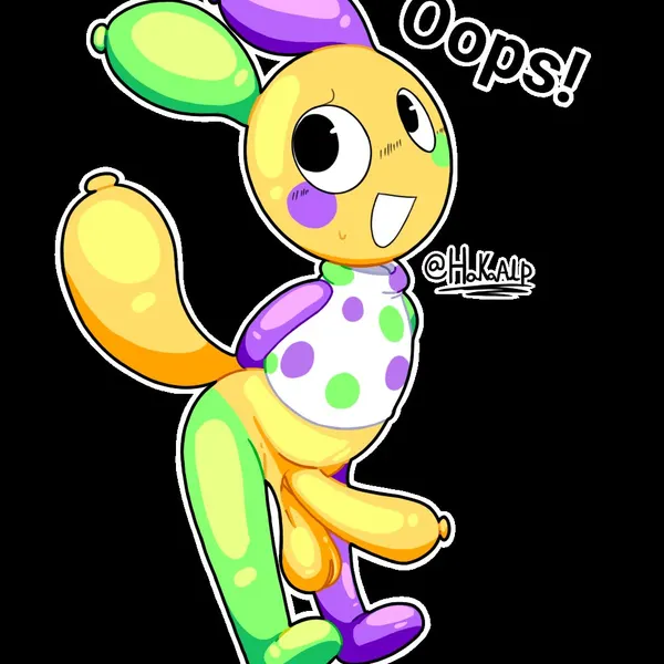 looey (dandy's world) (blushcrunch studio, dandy's world) created by karikhuri